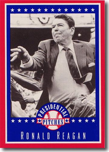 5-Count Lot 1991 Ronald Reagan Presidential Cards