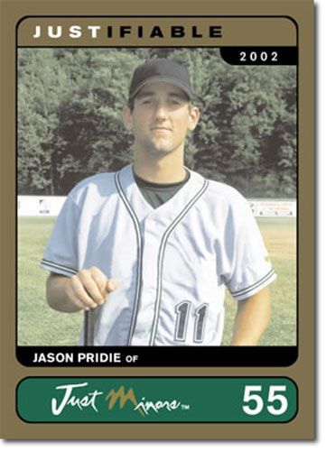 2002 Rare Insert Jason Pridie GOLD Rookie RC #/1000