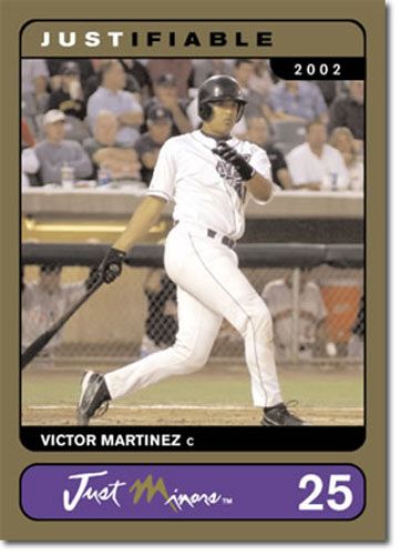 5-Count Lot 2002 VICTOR MARTINEZ Gold Rookies Mint RC #/1000