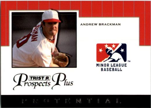 2007 ANDREW BRACKMAN TriStar Prospects Plus Rookie PROTENTIAL RC