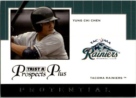 2007 YUNG CHI CHEN TriStar Prospects Plus Rookie PROTENTIAL RC