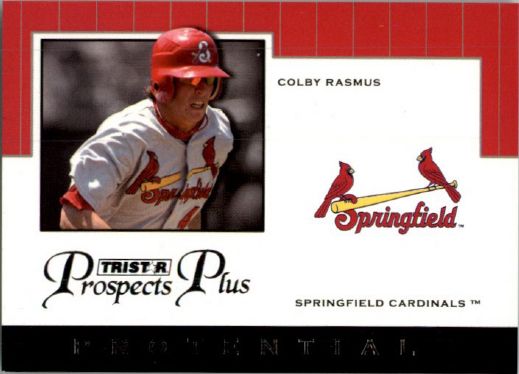 2007 COLBY RASMUS TriStar Prospects Plus Rookie PROTENTIAL RC
