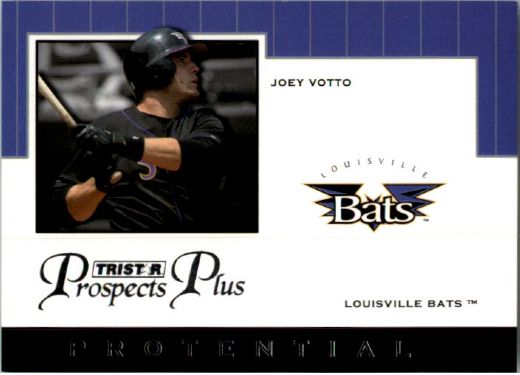 2007 * JOEY VOTTO * TriStar Prospects Plus Rookie PROTENTIAL RC REDS