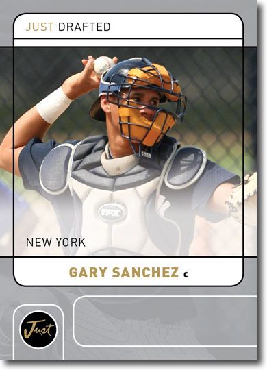 GARY SANCHEZ 2011 Just DRAFTED Rookie Mint SILVER Parallel RC #/200