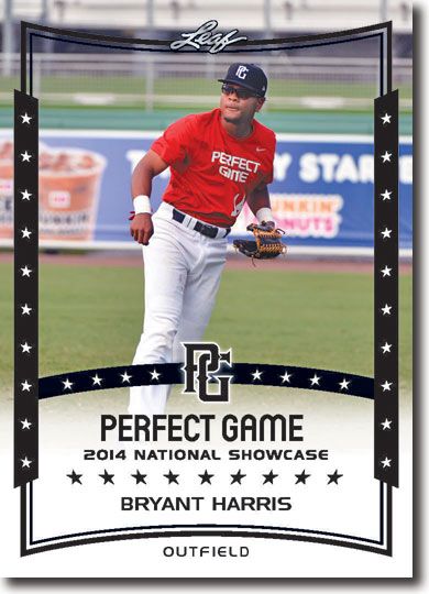 10-Count Lot BRYANT HARRIS 2014 Leaf Perfect Game All-American Rookies 