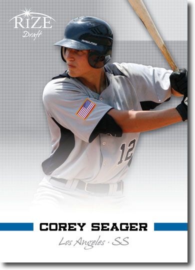 COREY SEAGER 2012 Rize Draft Draft Rookie Inaugural Edition RC (QTY)