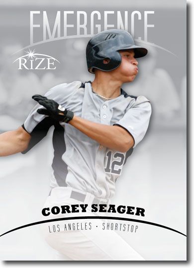 10-Count Lot COREY SEAGER 2012 Rize Draft Rookie EMERGENCE RCs