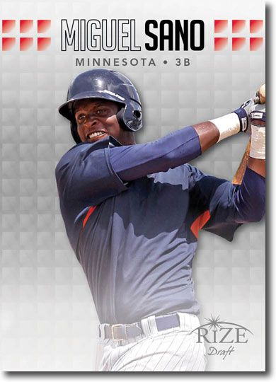 MIGUEL SANO 2013 Rize Draft Baseball Rookie Card RC