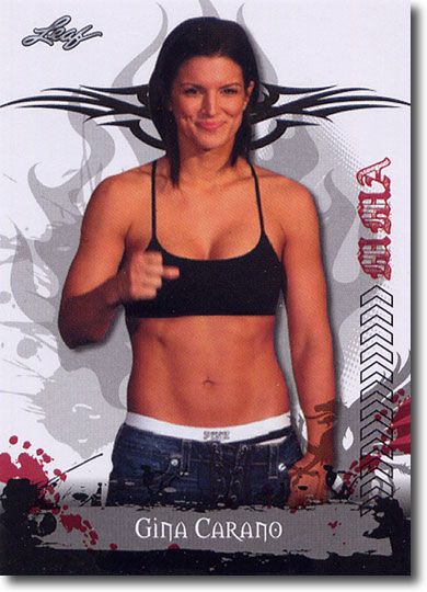 5-Count Lot 2010 Gina Carano Leaf MMA Mint Rookies