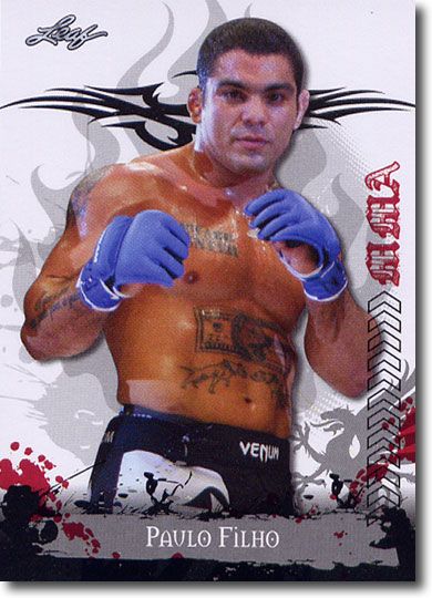 5-Count Lot 2010 Paulo Filho Leaf MMA Mint Rookies