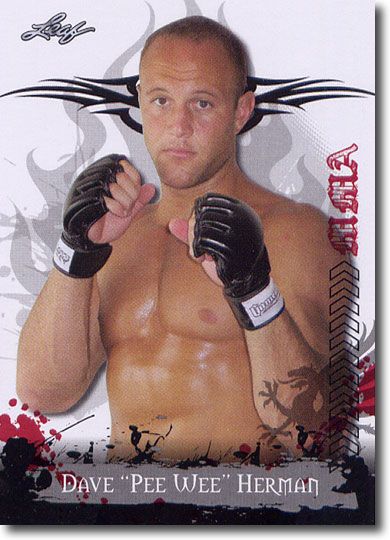 5-Count Lot 2010 Dave Pee Wee Herman Leaf MMA Mint Rookies