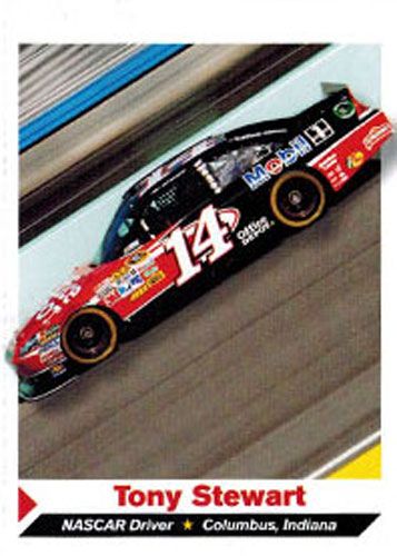 2012 Sports Illustrated SI for Kids #117 TONY STEWART Auto Racing Card (QTY)