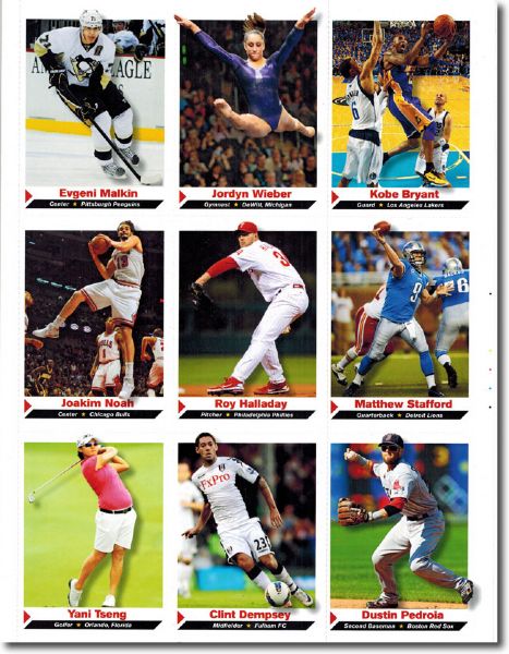 2012 Sports Illustrated SI for Kids #127 EVGENI MALKIN Hockey Card (QTY)