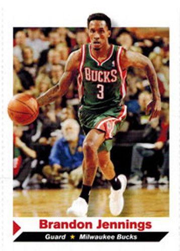 2012 Sports Illustrated SI for Kids #191 BRANDON JENNINGS Basketball Card (QTY)
