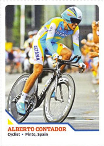 2010 Sports Illustrated SI for Kids #513 ALBERTO CONTADOR Biking (Racing) Card
