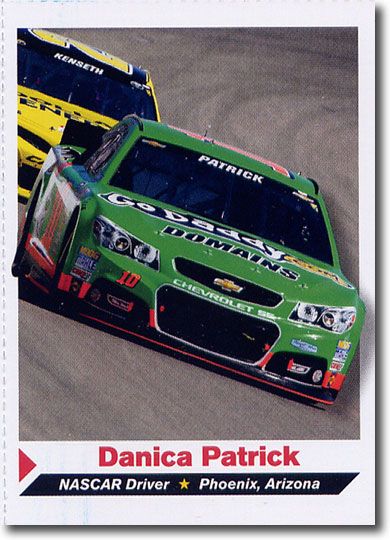 2013 Sports Illustrated SI for Kids #233 DANICA PATRICK Auto Racing UNCUT SHEET