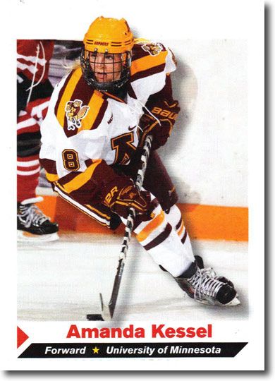 2013 Sports Illustrated SI for Kids #236 AMANDA KESSEL Hockey Card UNCUT SHEET