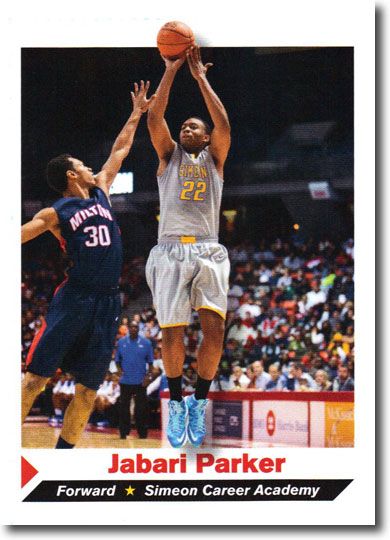 2013 Sports Illustrated SI for Kids #242 JABARI PARKER Basketball UNCUT SHEET