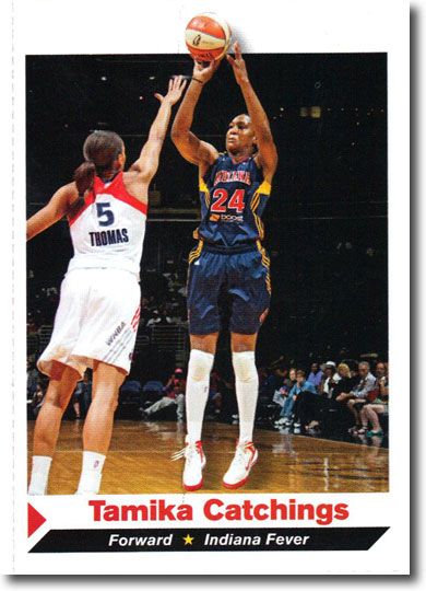 2013 Sports Illustrated SI for Kids #246 TAMIKA CATCHINGS Basketball UNCUT SHEET