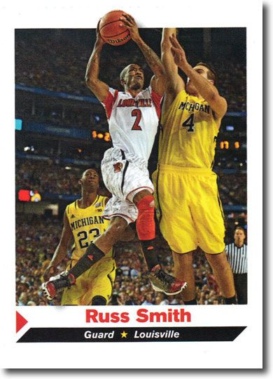 2013 Sports Illustrated SI for Kids #250 RUSS SMITH Basketball Card UNCUT SHEET