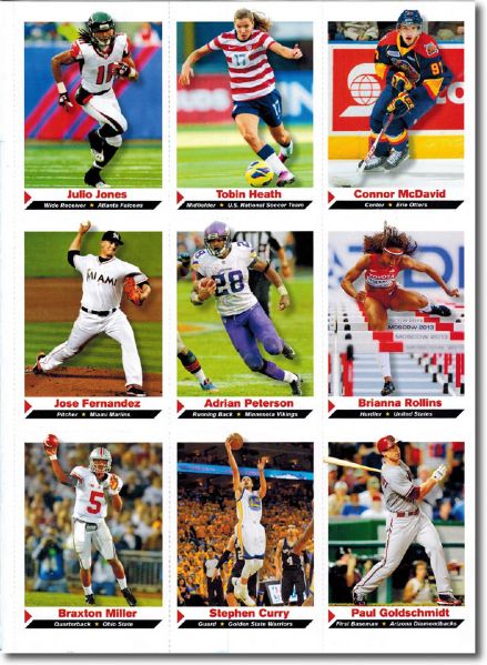 2013 Sports Illustrated SI for Kids #281 TOBIN HEATH Soccer Rookie Card UNCUT