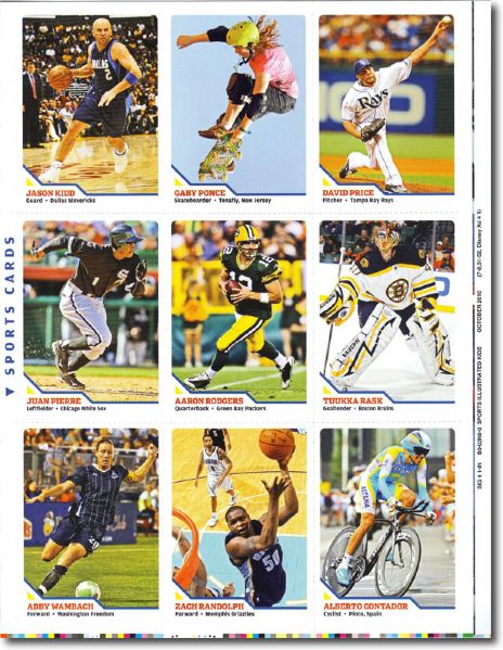 (10) 2010 Sports Illustrated SI for Kids #511 ABBY WAMBACH Soccer Cards