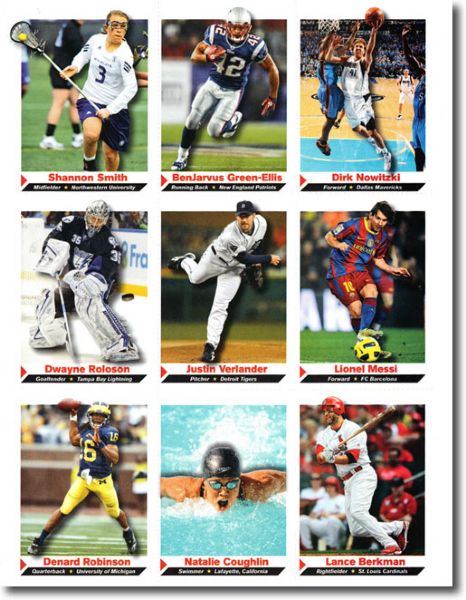 (10) 2011 Sports Illustrated SI for Kids #51 LIONEL MESSI Soccer Cards