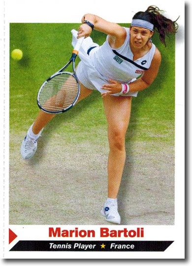 (10) 2013 Sports Illustrated SI for Kids #272 MARION BARTOLI Tennis Rookie Cards