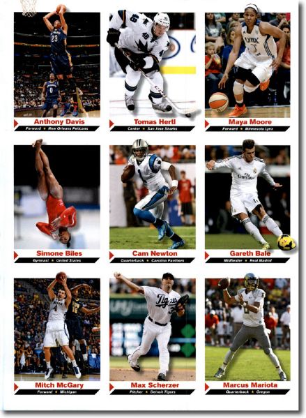 (10) 2013 Sports Illustrated SI for Kids #290 TOMAS HERTL Hockey Rookie Cards