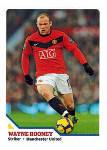 (25) 2010 Sports Illustrated SI for Kids #456 WAYNE ROONEY Soccer Cards