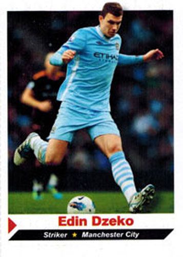(25) 2012 Sports Illustrated SI for Kids #101 EDIN DZEKO Soccer Cards