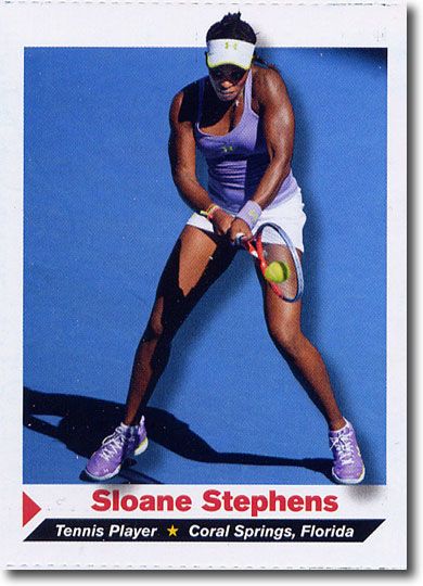 (25) 2013 Sports Illustrated SI for Kids #220 SLOANE STEPHENS Tennis Cards 