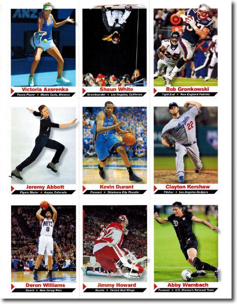 (100) 2012 Sports Illustrated SI for Kids #123 CLAYTON KERSHAW Baseball Cards