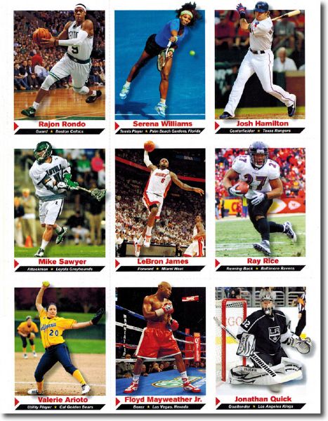 (100) 2012 Sports Illustrated SI for Kids #152 FLOYD MAYWEATHER JR. Boxing Cards