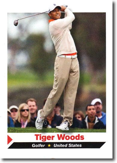 (100) 2013 Sports Illustrated SI for Kids #239 TIGER WOODS Golf Cards