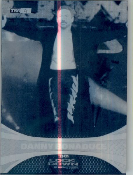 2009 TriStar TNA WWE Impact DANNY BONADUCE #66 Printing Press Plate 1/1