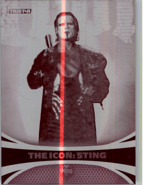 2009 TriStar TNA WWE Impact THE ICON: STING #72 Printing Press Plate 1/1