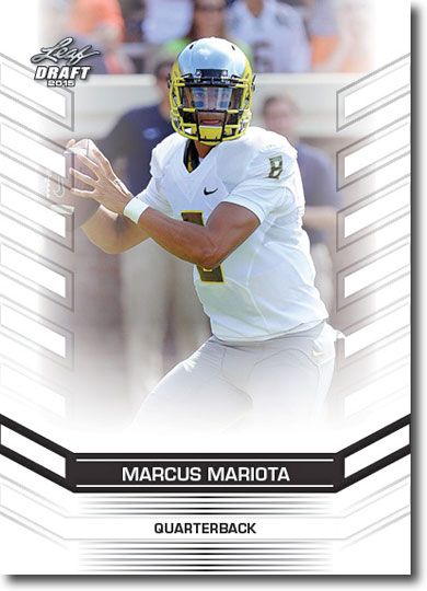 MARCUS MARIOTA #2 2015 Leaf NFL Draft Rookie WHITE Football RC (QTY Avail) 