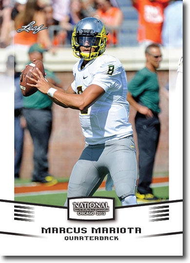 MARCUS MARIOTA 2015 Leaf Rookie WHITE NSCC VIP Exclusive RC (QTY Avail) 