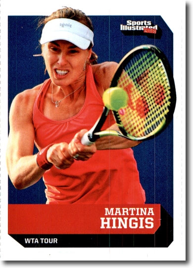 (10) 2016 Sports Illustrated SI for Kids #497 MARTINA HINGIS Tennis Cards