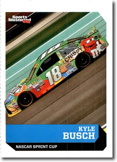 (10) 2016 Sports Illustrated SI for Kids #500 KYLE BUSCH Racing Cards