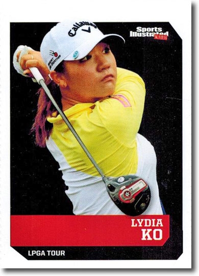 2016 Sports Illustrated SI for Kids #506 LYDIA KO Rookie Golf Card